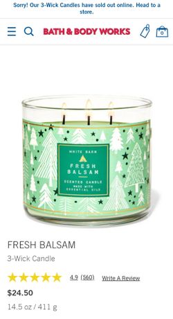 BATH & BODY WORKS CANDLE