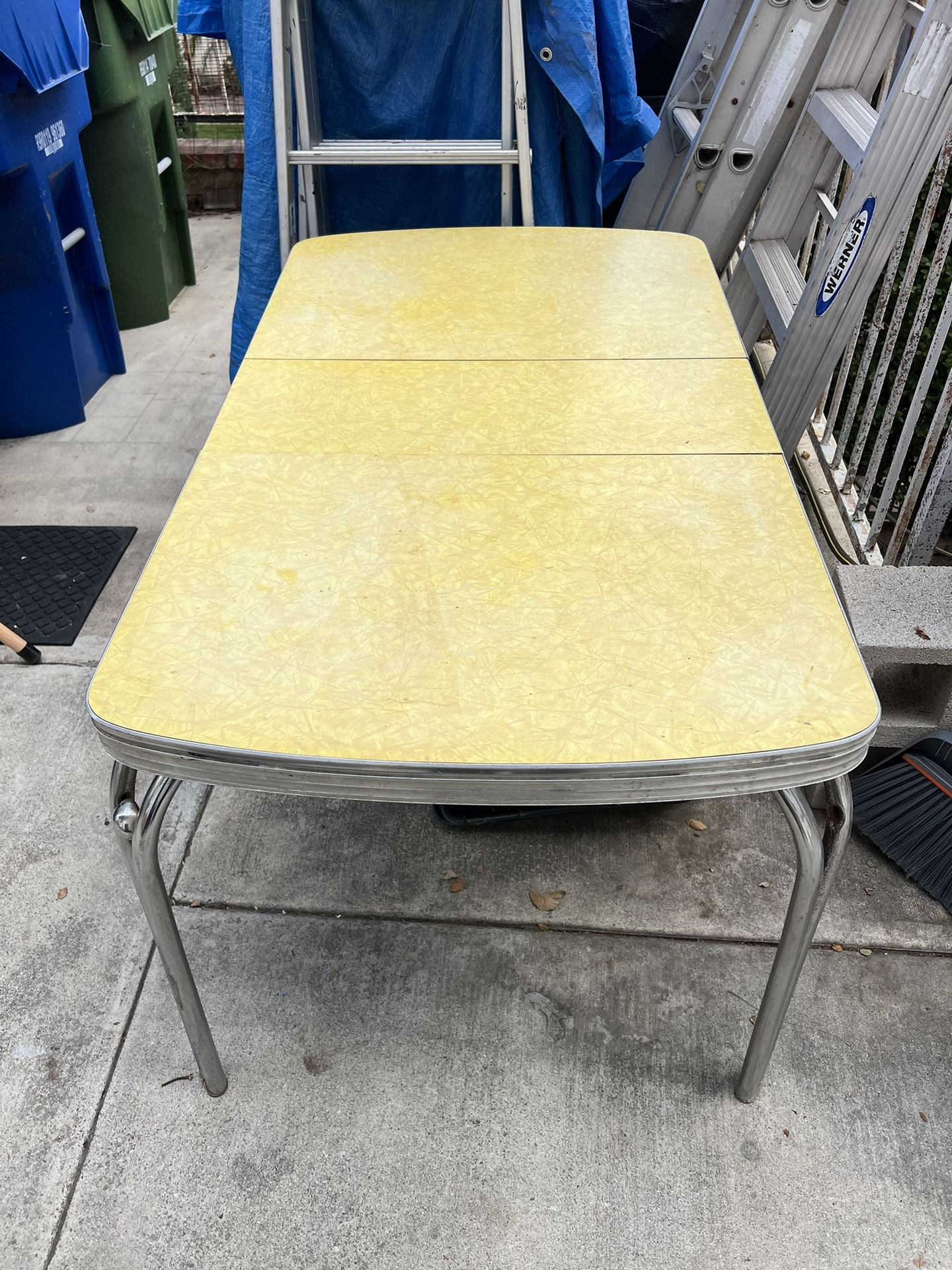 Antique Kitchen Dining Table 