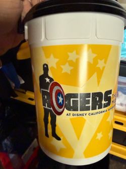 Used Roger’s musical popcorn bucket