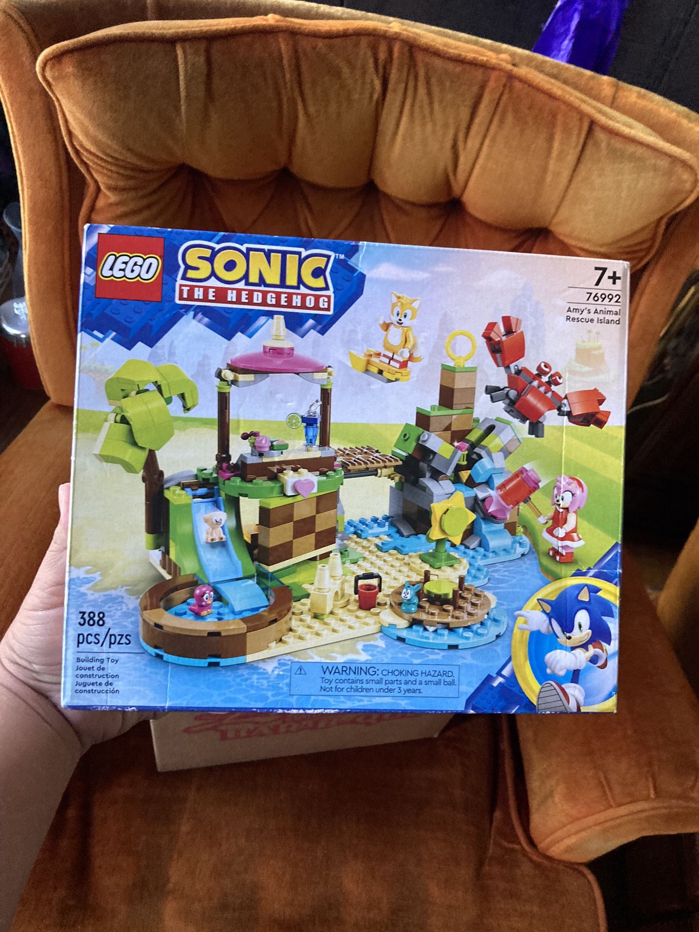 LEGO Sonic the Hedgehog Amy's Animal Rescue Island (Set 76992) (new In Box Read The Description)