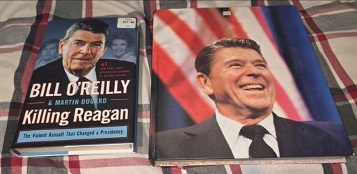 RONALD REAGAN BOOKS U.S. PRESIDENT HARDCOVER $10 FOR BOTH