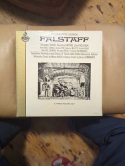 Giuseppe Verdi Vinyl Recor