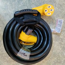 50AMP RV Extension Cord: 4 Prong RV cord 25 foot,