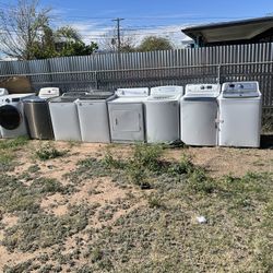 washers/dryers/range