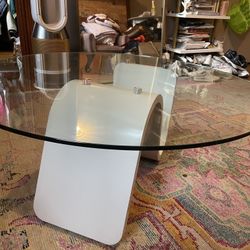 Bettie Glass Coffee Table