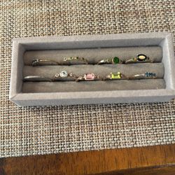 Rings Genuine Gemstones. 