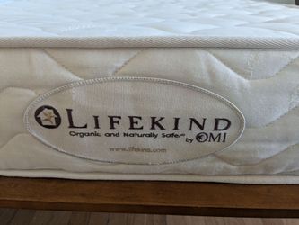Twin mattress - wool, natural rubber, org cotton