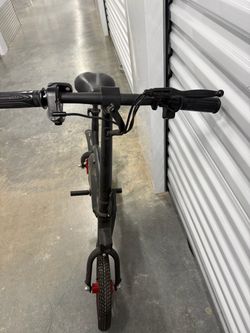 Black Electric Scooter