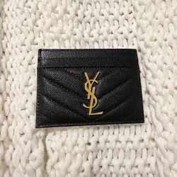 YSL BLACK CARD CASE