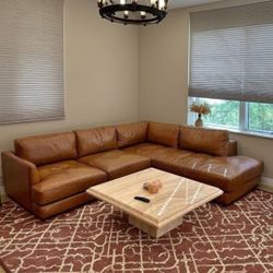 Free Delivery West elm chaise sectional couch 