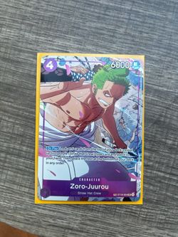 Zoro One Piece Card