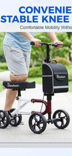 BlessReach Knee Scooter Walker
