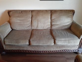 Sofa and loveseat