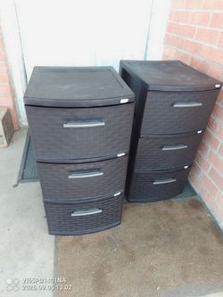 Contenedor de plástico baratos $12dlls por los 2