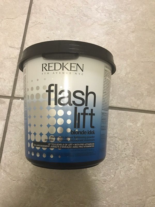Redken flash lift blonde idol bleach