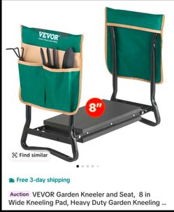 Vevor 8in garden kneeler/ seat