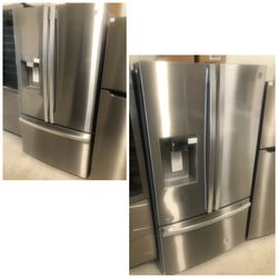 Kenmore Elite 1499 4 Door 1100 Both New Open Box Refrigerators 