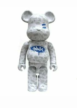 STASH BEARBRICK 1000% BE@RBRICK MEDICOM TOY FIGURE NYC GRAFFITI RARE EXCLUSIVE