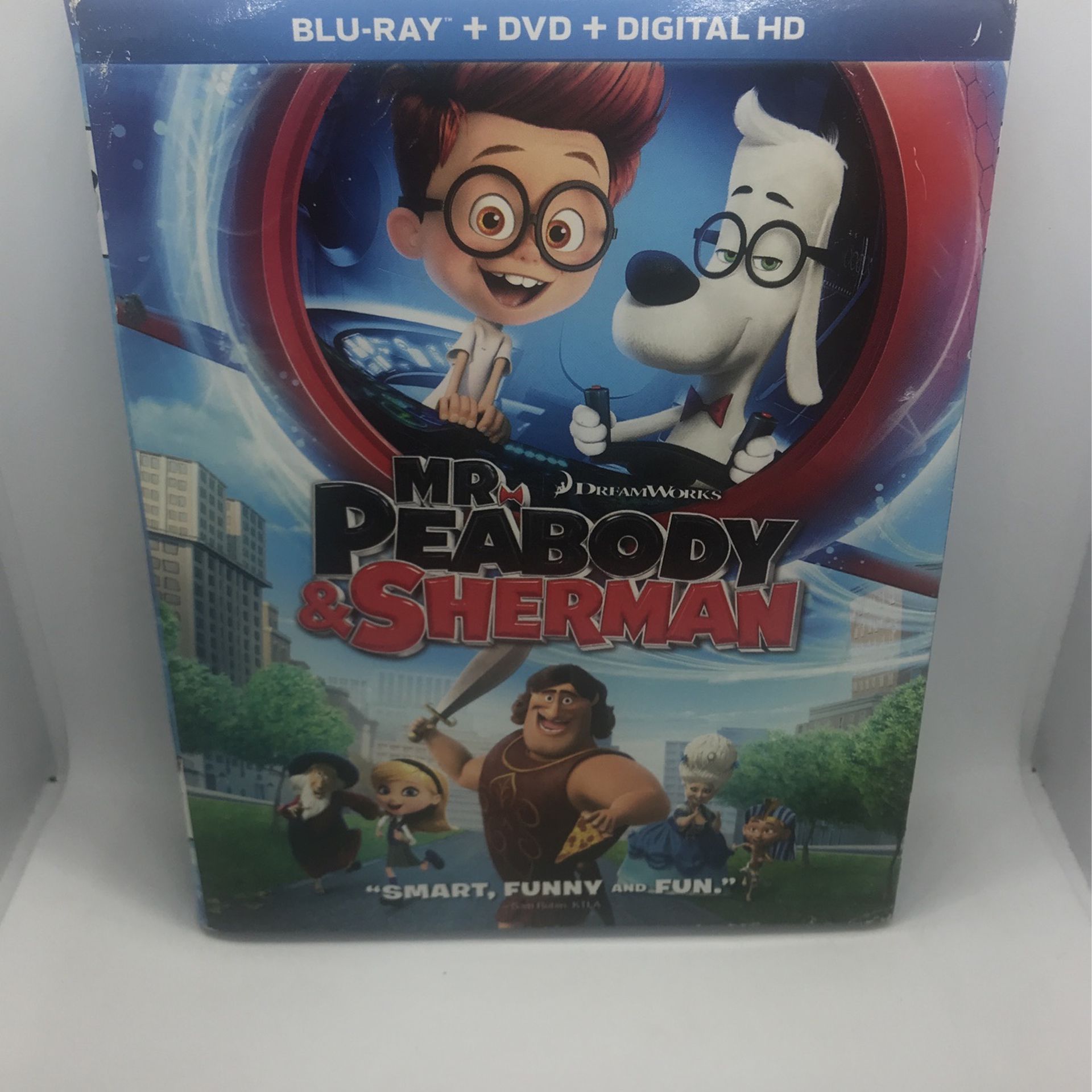 Mr Peabody & Sherman Blu-ray DVD