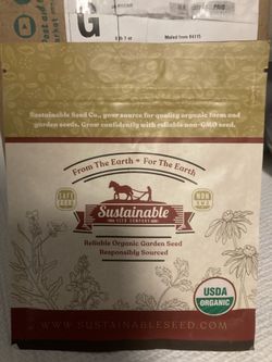 ORGANIC GARLIC CHIVE SEEDS