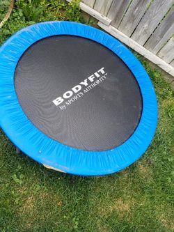 Body Fit mini trampoline 48 inches exercise gym sport authority fitness