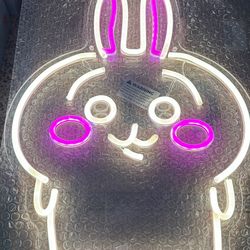 Funny Bunny, neon light
