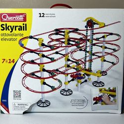 Marble Run! 🎢 Quercetti 6661 Skyrail Marble Roller Coaster – STEM Fun!