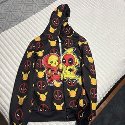 Pikachu and Deadpool jacket