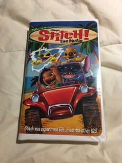 Stitch! The Movie VHS 