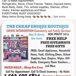 Move Out Sale And GIVEAWAY