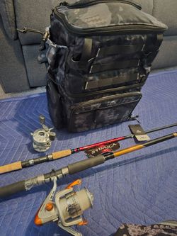 Fishing Bundle – Rods, Reels & Tackle Backpack