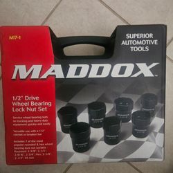 Maddox 1/2 in Drive Wheel Bearing Lock Nut Set