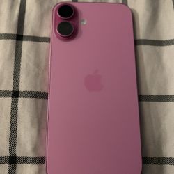 Pink iPhone 16 Plus