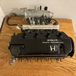 D15b7 Cylinder Head W/ Intake Manifold