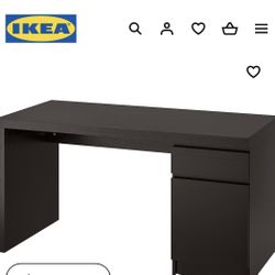 MALM IKEA DESK