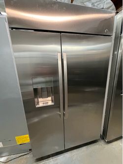 48” GE MONOGRAM BUILT IN STAINLESS STEEL REFRIGERATOR