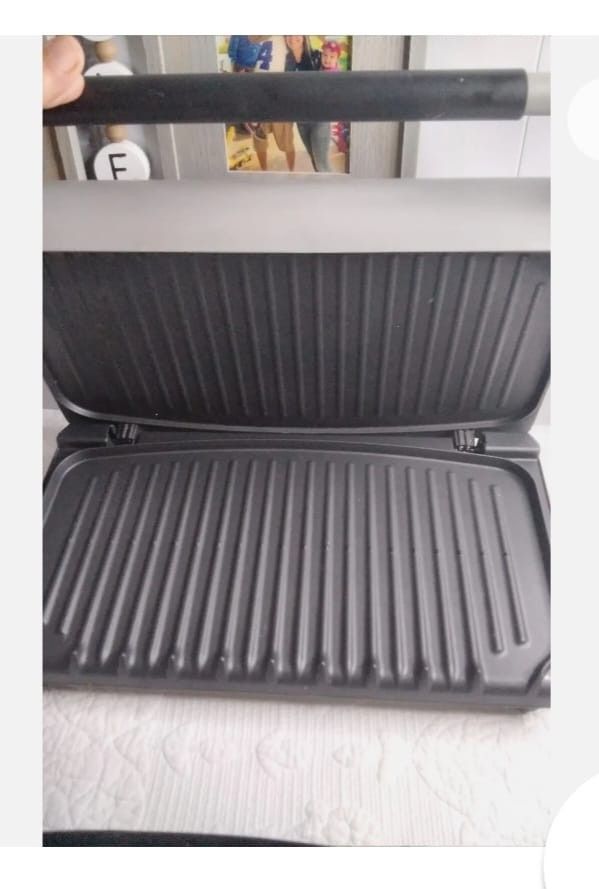 George Foreman Lean Mean Fat Grilling Machine Super Jumbo Size - GRV160S WORKS ..