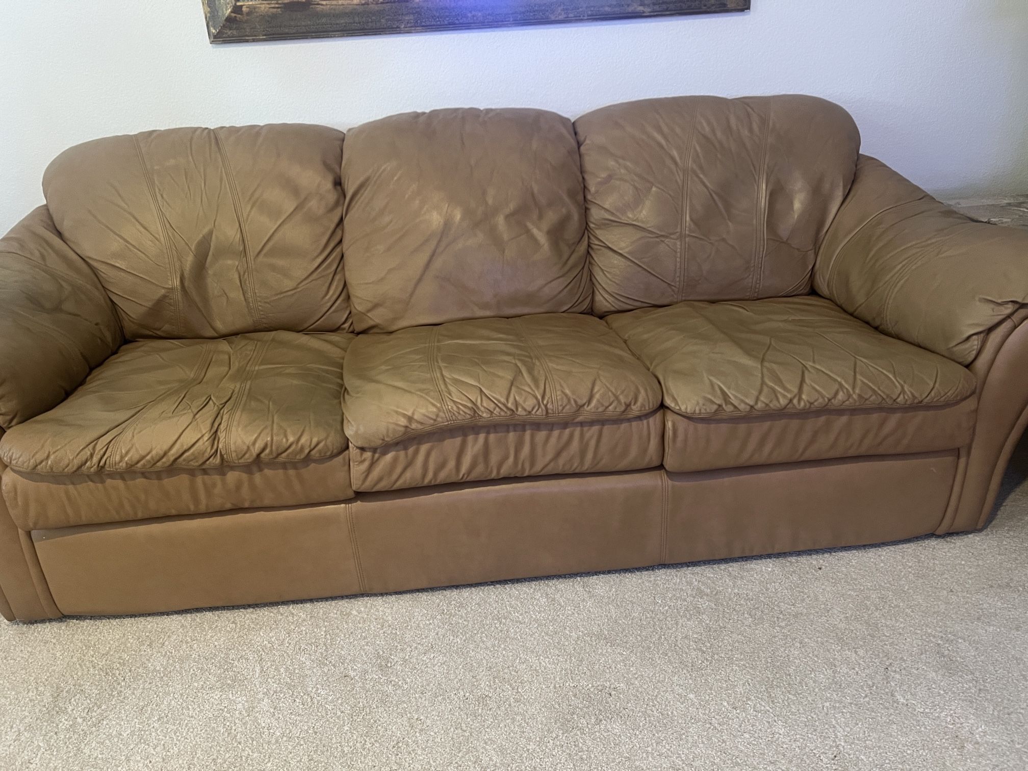 Leather Sofa And Loveseat