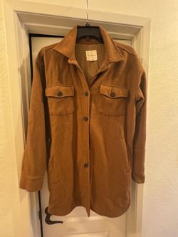 Brown Flannel Coat