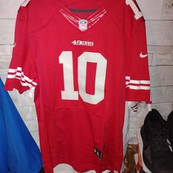 Nike NFL Authentic 49ers Jersey 