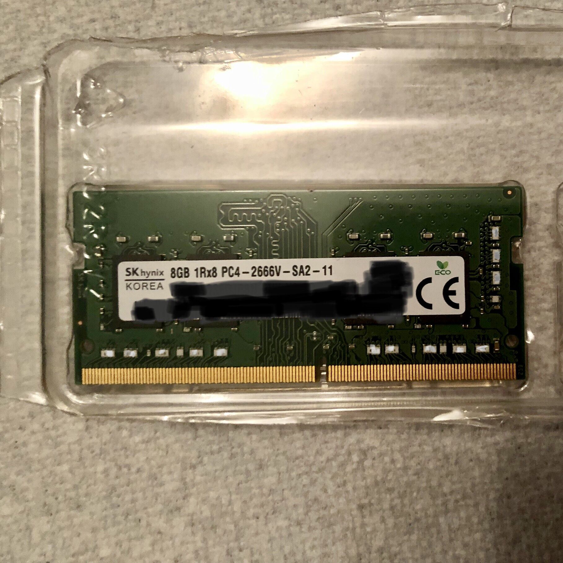 SK Hynix 8 GB PC4 DDR4 2666 MHz SODIMM RAM Laptop Memory