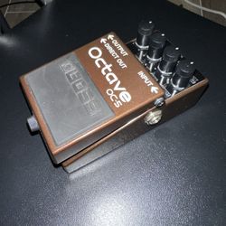 BOSS OC-5 Octave Pedal – Modern/Vintage Bass & Guitar Octave Effects