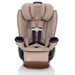 Brand New Evenflo Gold Revolve 360 Extend All-in-One Rotating Convertible Car Seat with SensorSafe- Travertine