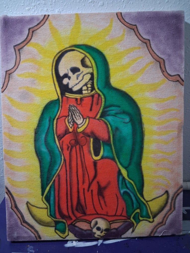 Virgen & Santa Muerte.