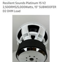 Resilient Sounds Platinum  Series V2