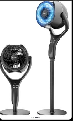 Brand-new electric fan，CANTY Oscillating Floor Fan – Adjustable Height, Digital Display