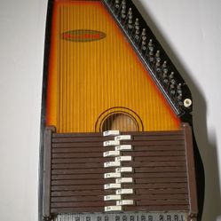 CHROMA HARP-Vintage Sunburst Design Wooden Instrument Chroma Harp