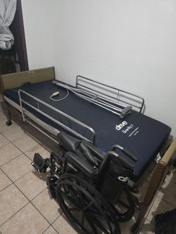 Drive Medical Hospital Bed with Gravity 7 Mattress
