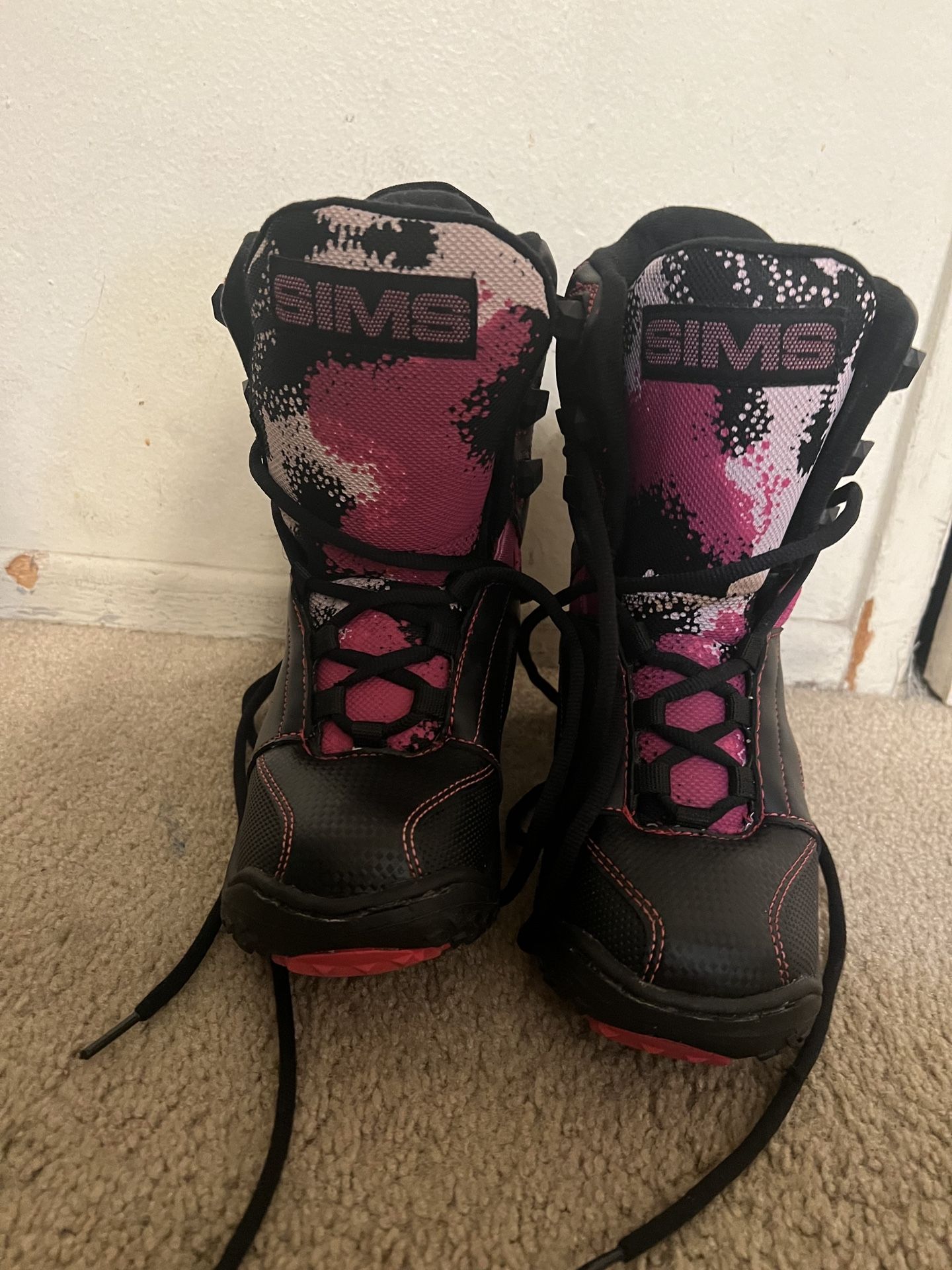 Big Girl Snow Boots Size 1
