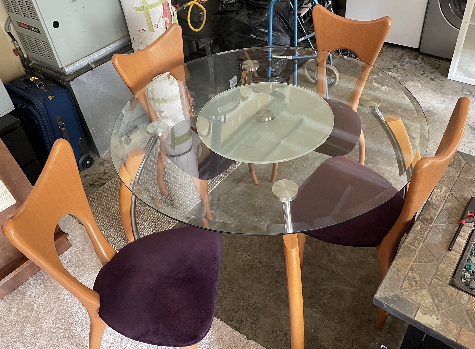 Dinette Set With 4 Chairs
